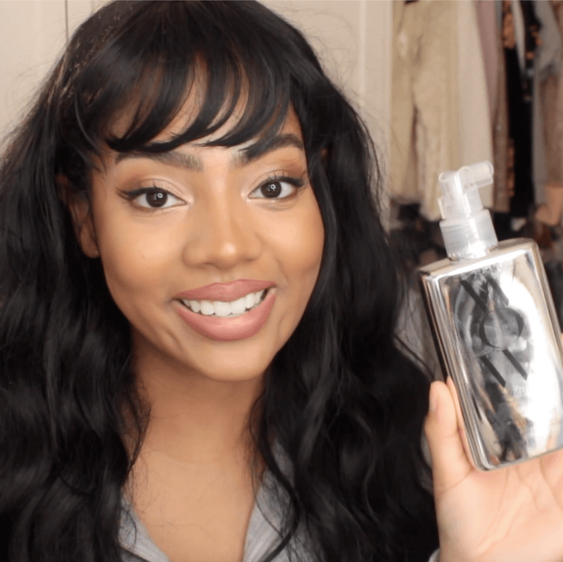 Smooth and harmonious holiday hair